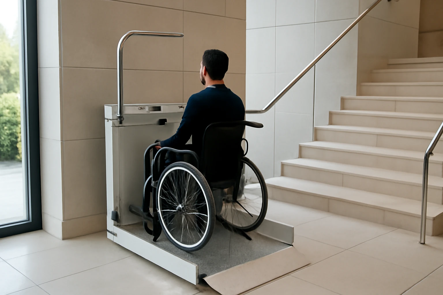 Benefits of wheelchair platform stair lifts for disabled users